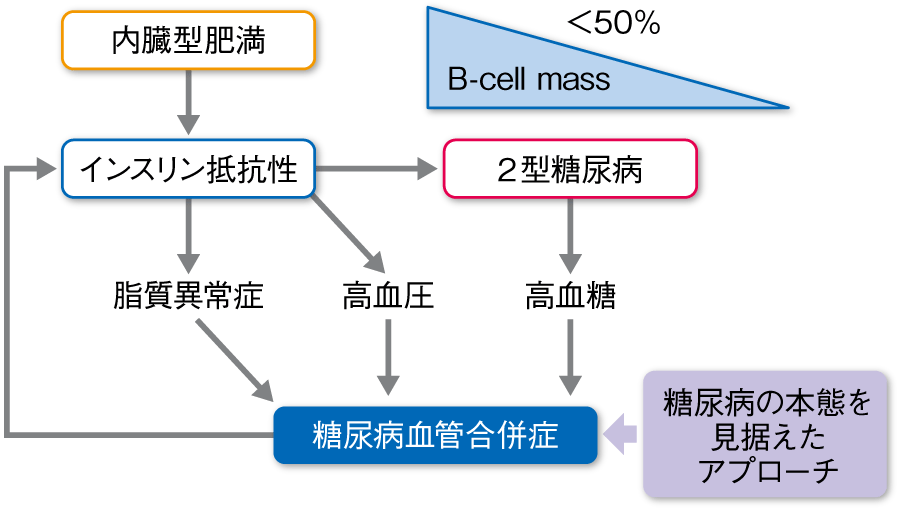 図2 糖尿病の血管合併症を起こさないためにはの画像